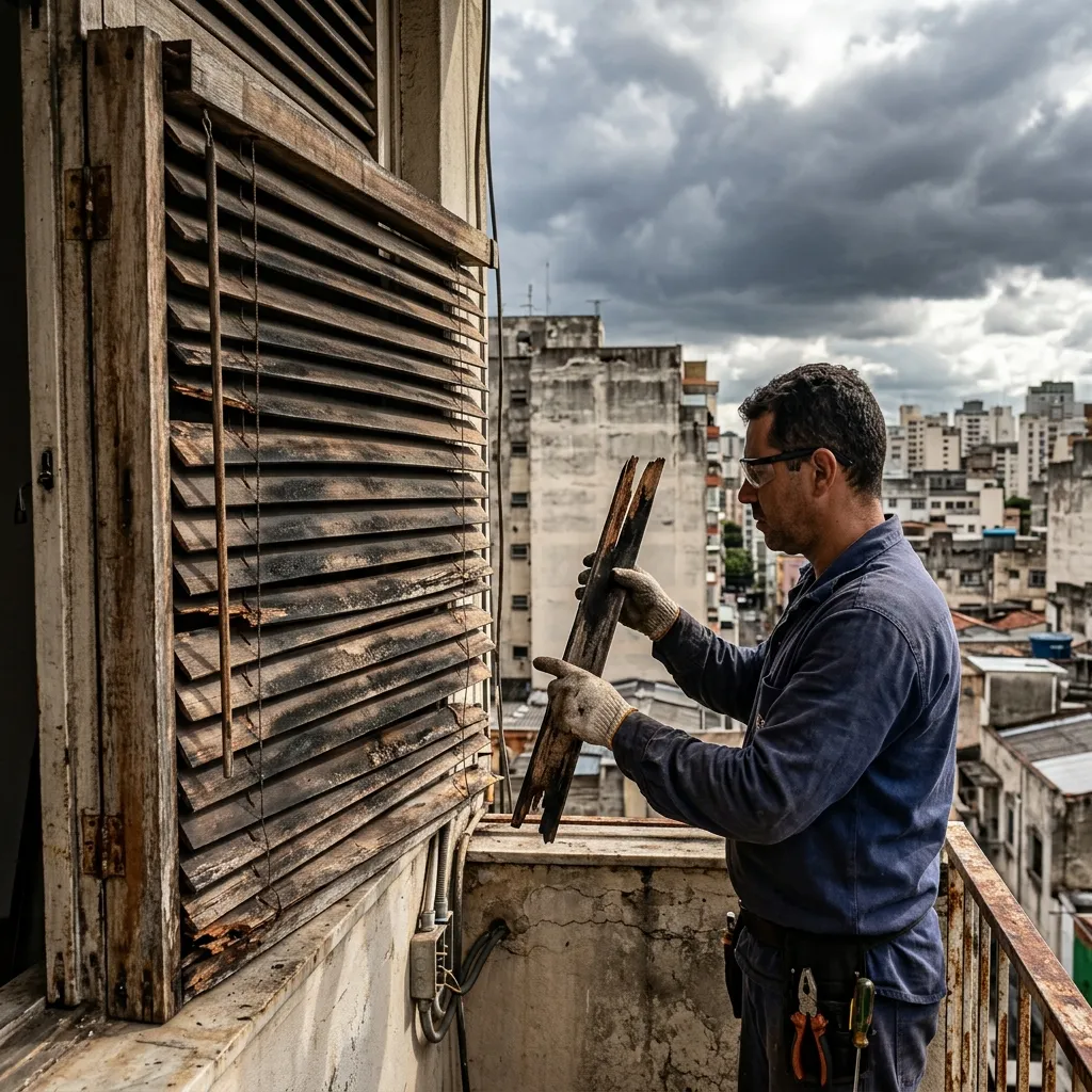 Por que venezianas externas precisam de manutenção diferenciada? — Manutenção de Venezianas Externas: Frequência, Cuidados e Custos